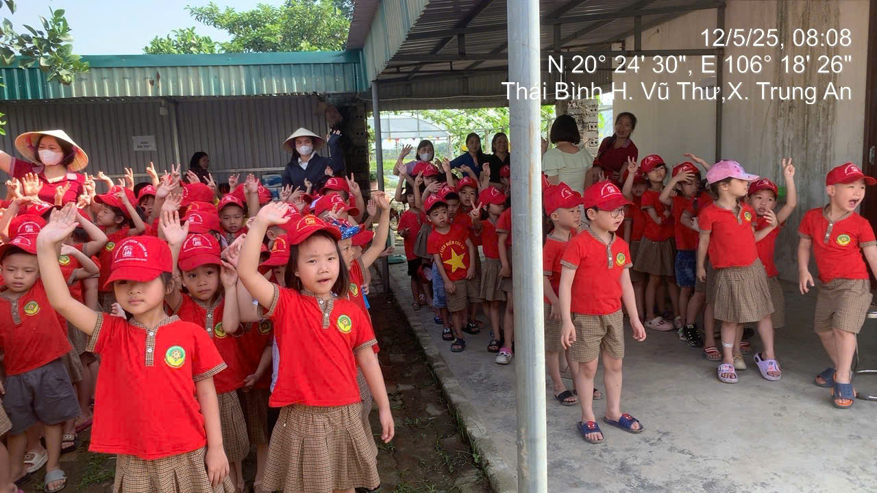 HOẠT ĐỘNG TRẢI NGHIỆM: THĂM QUAN KHU VƯỜN CỦA VIỆN PHÁT TRIỂN KINH TẾ VĂN HOÁ XÃ HỘI SỐ - THÔN AN LỘC - XÃ TRUNG AN